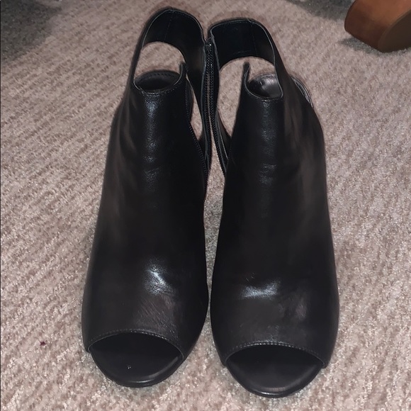 Peep toe booties - Picture 3 of 4